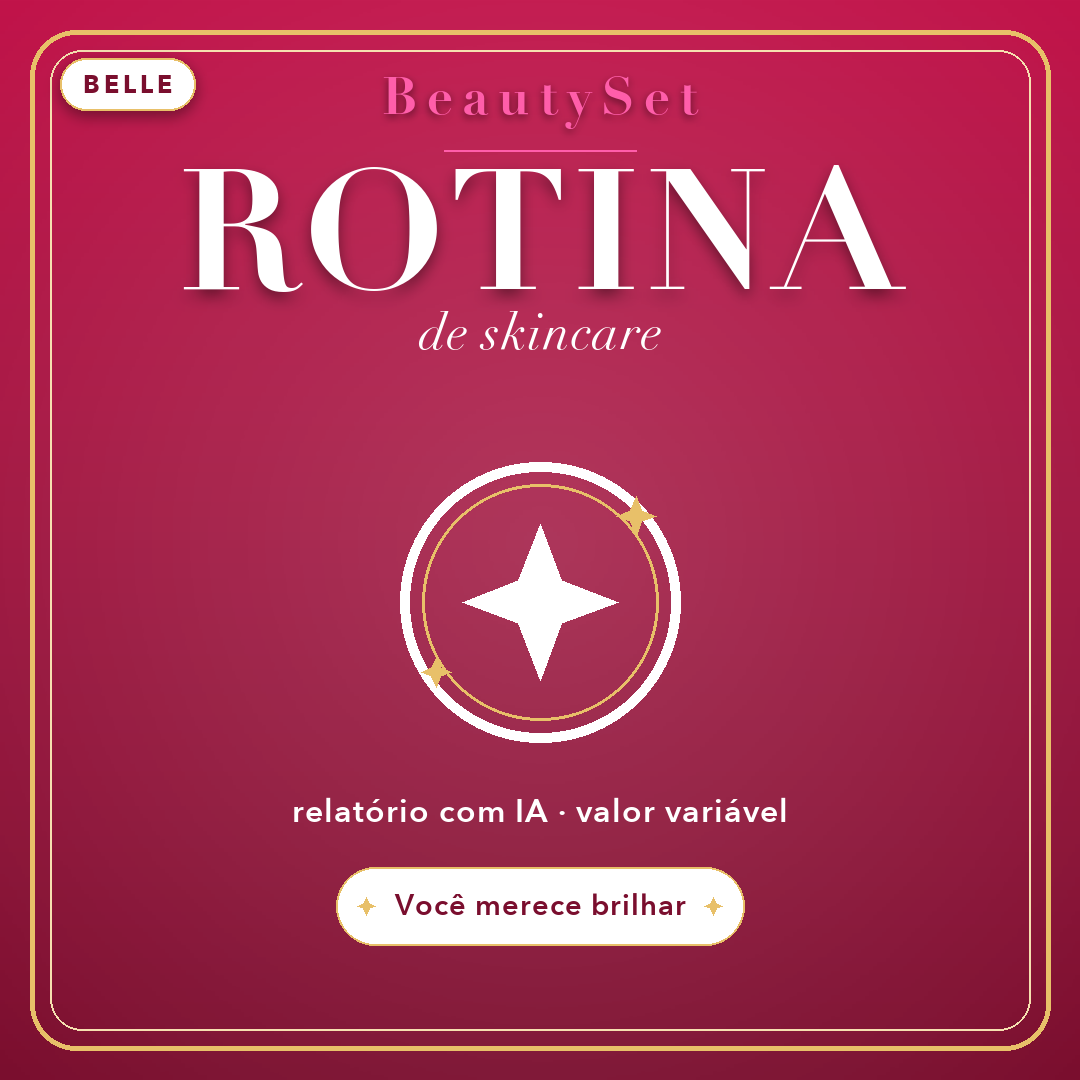 Rotina de skincare