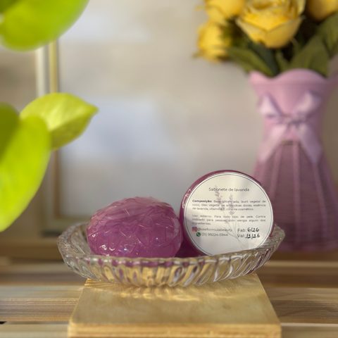 Sabonete aromático de lavanda